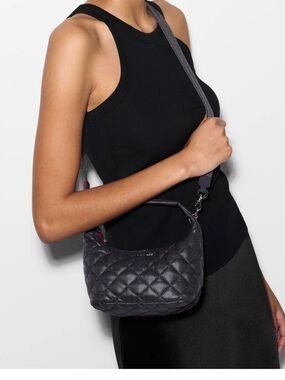 Mz Wallace black mini metro hobo